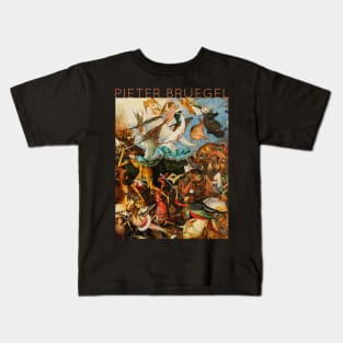 Pieter Bruegel The Elder - The Fall of the Angels 2 Kids T-Shirt